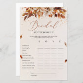 Atum Blume Marigold Bridal Scattergories Game (Vorne/Hinten)