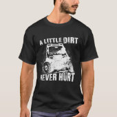 ATV 4 Wheel UTV Muddin Trail Riding Dirt Niemals H T-Shirt (Vorderseite)