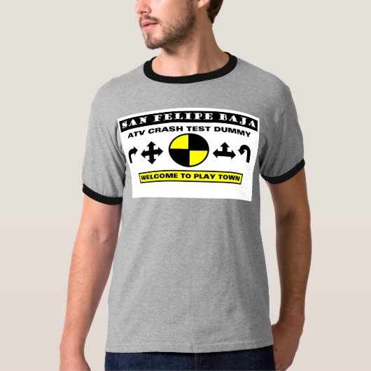 ATV ABBRUCHS-TEST-ATTRAPPE (VINTAG) T-Shirt (Vorderseite)