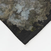 ATV auf Schotterweg in der Staub-Wolke w/Edges Fleecedecke (Ecke)