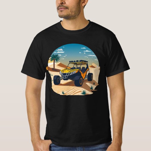 ATV Dune Buggy über das Shirt der Wüste (Vorderseite)
