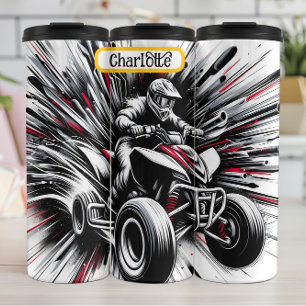 ATV-Fahrer: Explosionsgefahr Thermosbecher