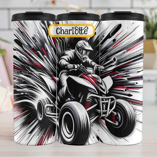 ATV-Fahrer: Explosionsgefahr Thermosbecher