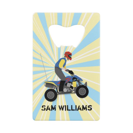 ATV GELDBEUTEL FLASCHENÖFFNER (Vorderseite)