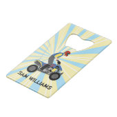 ATV GELDBEUTEL FLASCHENÖFFNER (Vorderseite Schrägansicht)