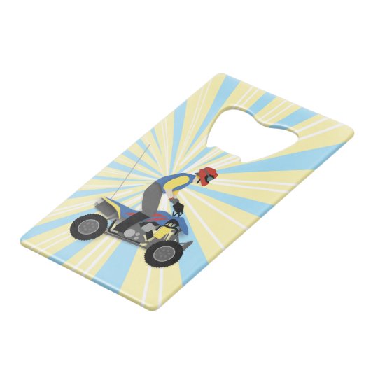 ATV GELDBEUTEL FLASCHENÖFFNER (Rückseite Schrägansicht)