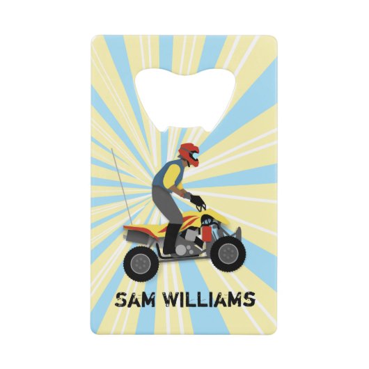 ATV GELDBEUTEL FLASCHENÖFFNER (Vorderseite)