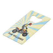 ATV GELDBEUTEL FLASCHENÖFFNER (Vorderseite Schrägansicht)