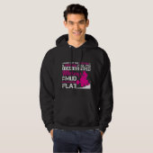 ATV Girl Makeup Offroad-Fahrzeuge Quad Bike Driver Hoodie (Vorne ganz)