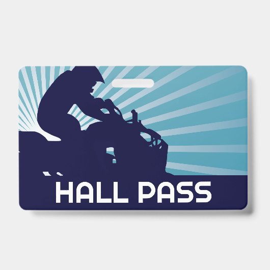 ATV Jump Teacher Hall Pass Ausweis (Vorderseite)