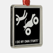 ATV meine eigenen Bremsungen Silbernes Ornament (Rechts)