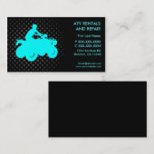 ATV Mietreparatur-Gewohnheits-Visitenkarte Visitenkarte (Vorne/Hinten)