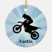 ATV Motorraddesign Keramik Ornament (Vorne)