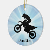 ATV Motorraddesign Keramik Ornament (Links)