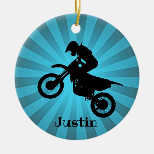 ATV Motorraddesign Keramik Ornament (Vorne)