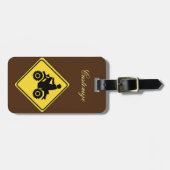 ATV Mudding Sign Thunder_Cove Gepäckanhänger (Vorderseite horizontal)