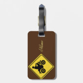 ATV Mudding Sign Thunder_Cove Gepäckanhänger (Rückseite vertikal)