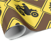 ATV Mudding Sign Thunder_Cove Geschenkpapier (Rolleneckpunkt)