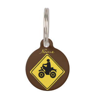 ATV Mudding Sign Thunder_Cove Haustiermarke