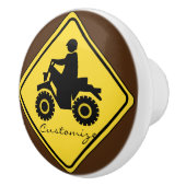 ATV Mudding Sign Thunder_Cove Keramikknauf (Rechts)