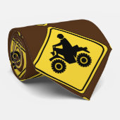 ATV Mudding Sign Thunder_Cove Krawatte (Gerollt)