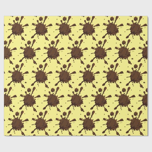 ATV Mudding Splats Thunder_Cove Geschenkpapier (Flach)