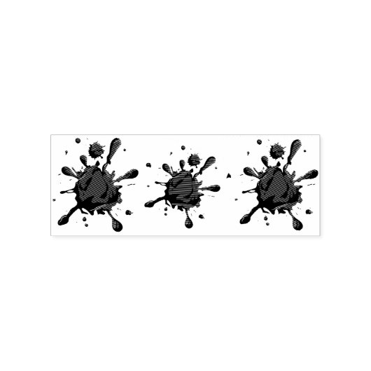ATV Mudding Splats Thunder_Cove Gummistempel (Prägung)