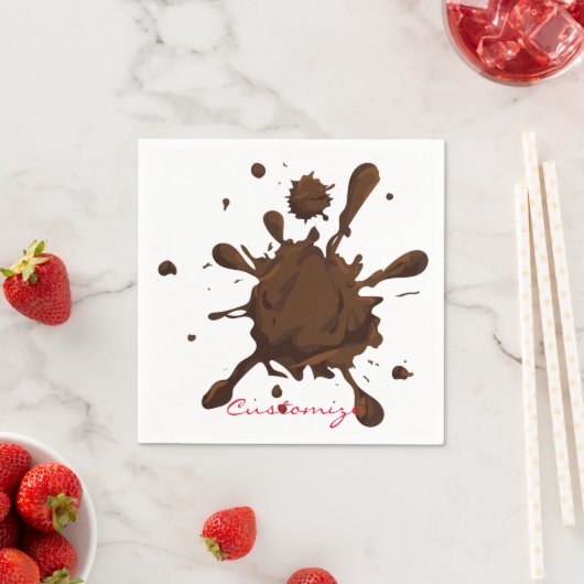 ATV Mudding SplatThunder_Cove Serviette (Beispiel)