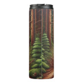 ATV Mudding: Wald außerhalb der Straße Thrill Thermosbecher (Rückseite)