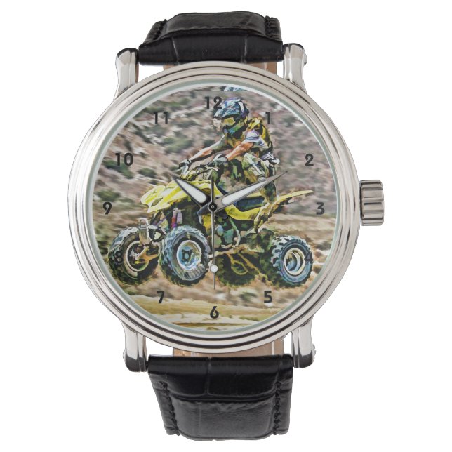ATV Off Road Running Armbanduhr (Vorderseite)