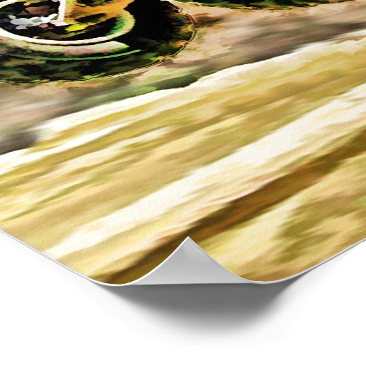 ATV Off Road Running Poster (Ecke)