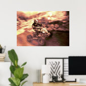 ATV Offroad-Rennbahn Poster (Heimbüro)