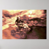 ATV Offroad-Rennbahn Poster (Vorne)