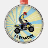ATV ORNAMENT AUS METALL (Vorne)