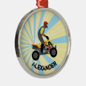 ATV ORNAMENT AUS METALL (Rechts)