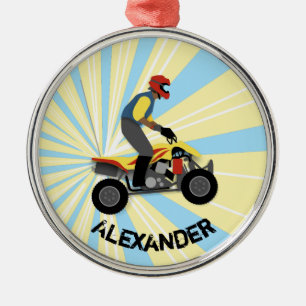 ATV ORNAMENT AUS METALL