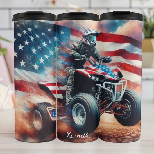 ATV Patriot: Amerikanischer Sieg über die Straße Thermosbecher