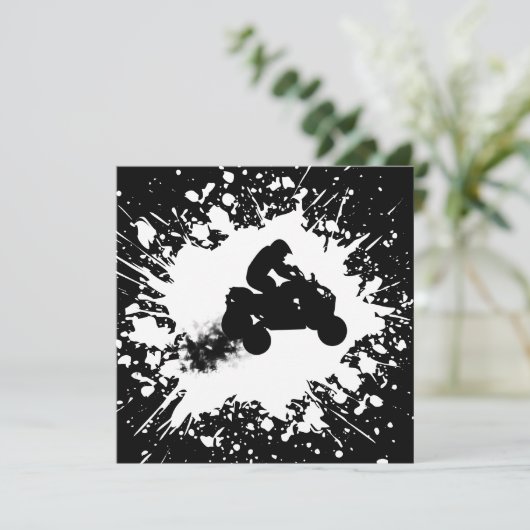 ATV-Platz Einladung (Stehend Vorderseite)