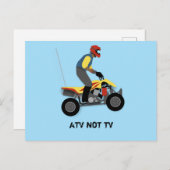 ATV POSTKARTE (Vorne/Hinten)