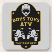 Atv Quad Abenteuer Getränkeuntersetzer (Vorderseite)