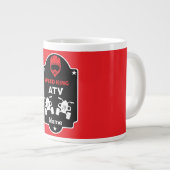 Atv Quad Abenteuer Jumbo-Tasse (Vorderseite Rechts)