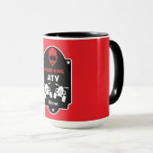 Atv Quad Abenteuer Tasse (VorderseiteRechts)