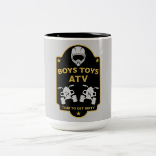 Atv Quad Abenteuer Zweifarbige Tasse