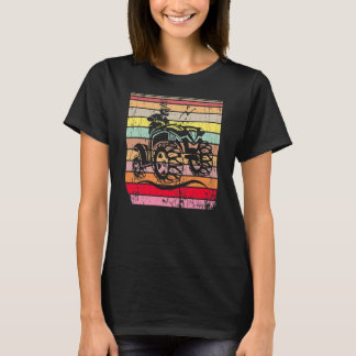 ATV Quad Bike 4 Rad Vintag Retro ATV Reiten T-Shirt