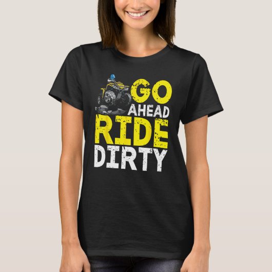 ATV  Quad Bike ATV Outdoor Mudding Offroading 1 T-Shirt (Vorderseite)