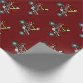 ATV Quad Bike Geschenkpapier (Ecke)