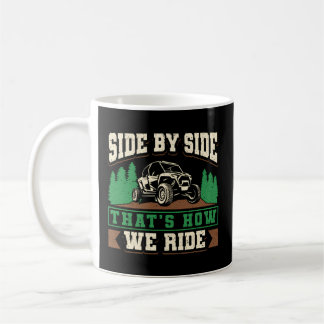 ATV Quad Biker Vier-Rad Seite an Seite, das ist HO Kaffeetasse
