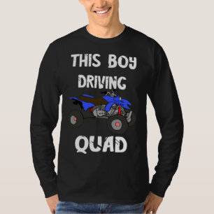 ATV-Quad-Fahrer Offroad-Biker-Jungs Vierrad-Bike T-Shirt
