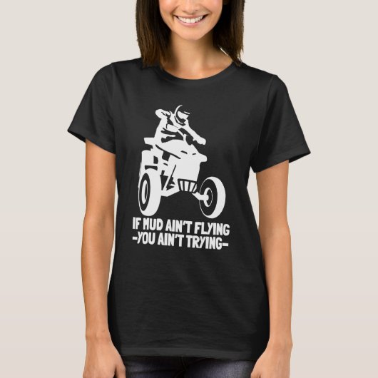 Atv Quad Offroad Mud T-Shirt (Vorderseite)