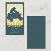 atv: Retro Strahlen: Visitenkarte (Vorne/Hinten)